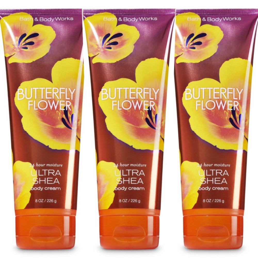 3 NEW BUTTERFLY FLOWER Full sz